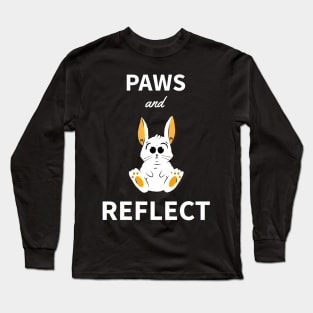 Paws and Reflect Rabbit Long Sleeve T-Shirt